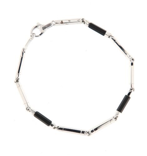 Bracciale Chimento Donna in Oro bianco Onice 1B02799WW5190 - 1B02799WW5190